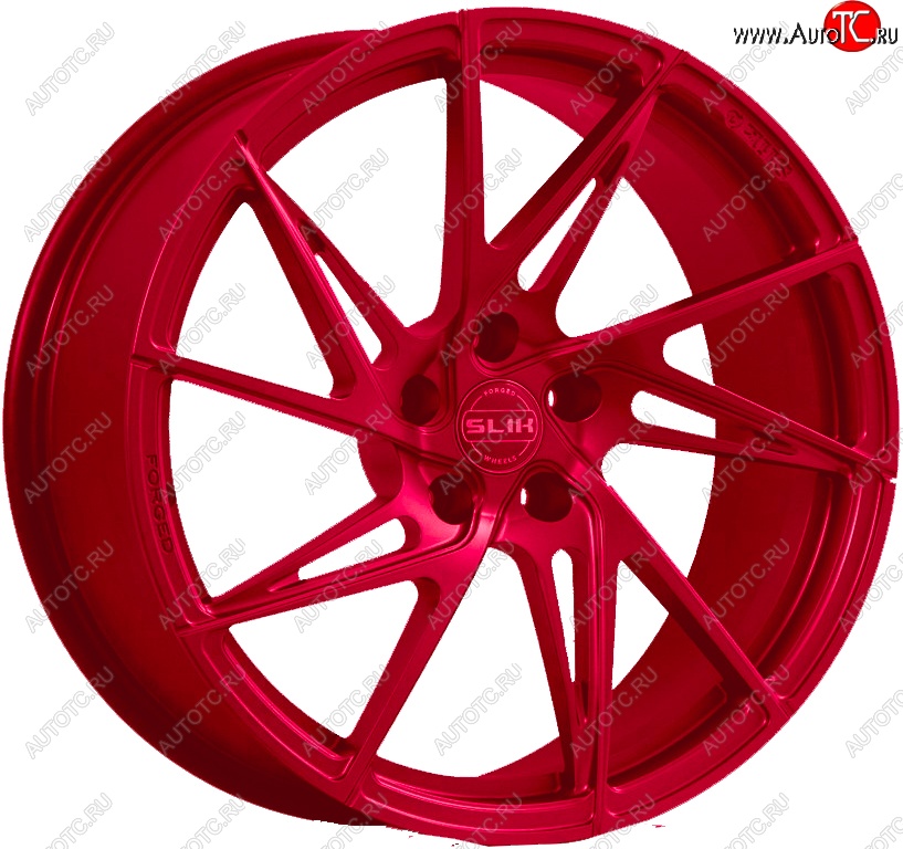 35 499 р. Кованый диск Slik PREMIUM L-836 8.0x18   (Candy рубиновый (Candy RUBIN))  с доставкой в г. Керчь