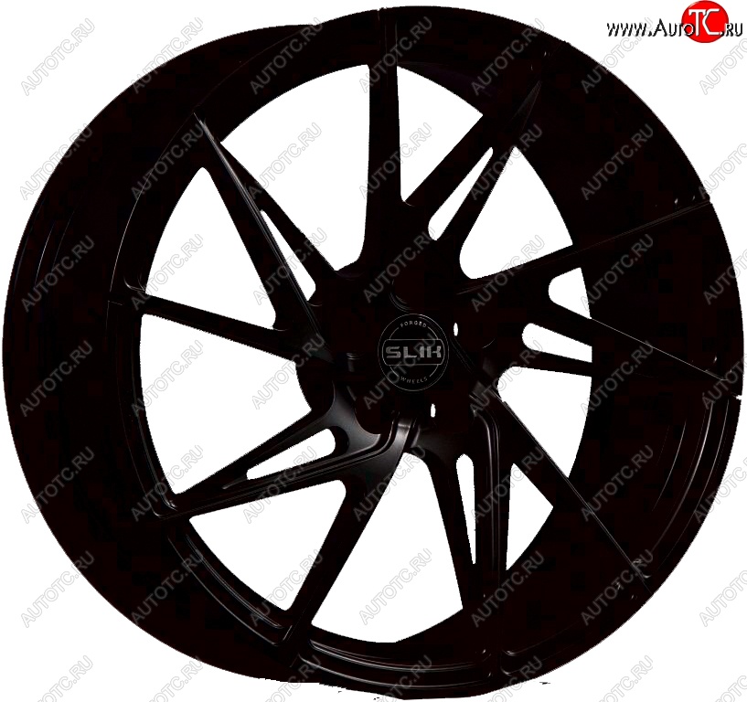 35 499 р. Кованый диск Slik PREMIUM L-836 8.0x18   (Черный глянцевый (BK))  с доставкой в г. Керчь