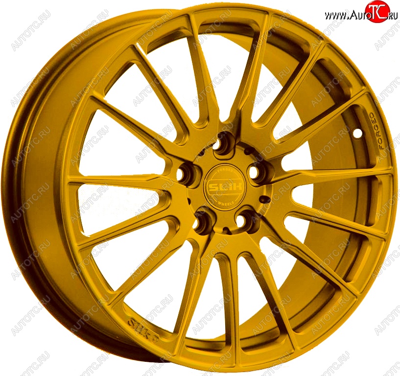35 499 р. Кованый диск Slik PREMIUM L-838 8.0x18   (Ярко желтый RAL1021 (YELLOW))  с доставкой в г. Керчь