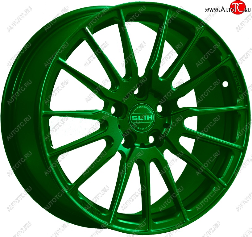 35 499 р. Кованый диск Slik PREMIUM L-838 8.0x18   (Зеленый (GREEEN))  с доставкой в г. Керчь