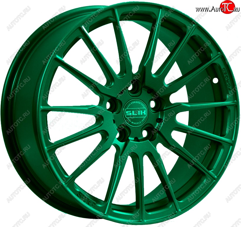 35 499 р. Кованый диск Slik PREMIUM L-838 8.0x18   (Candy изумрудно-зеленый (Candy Green))  с доставкой в г. Керчь