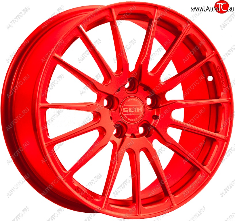 35 499 р. Кованый диск Slik PREMIUM L-838 8.5x18   (RAL 3026 ярко алый (3026))  с доставкой в г. Керчь