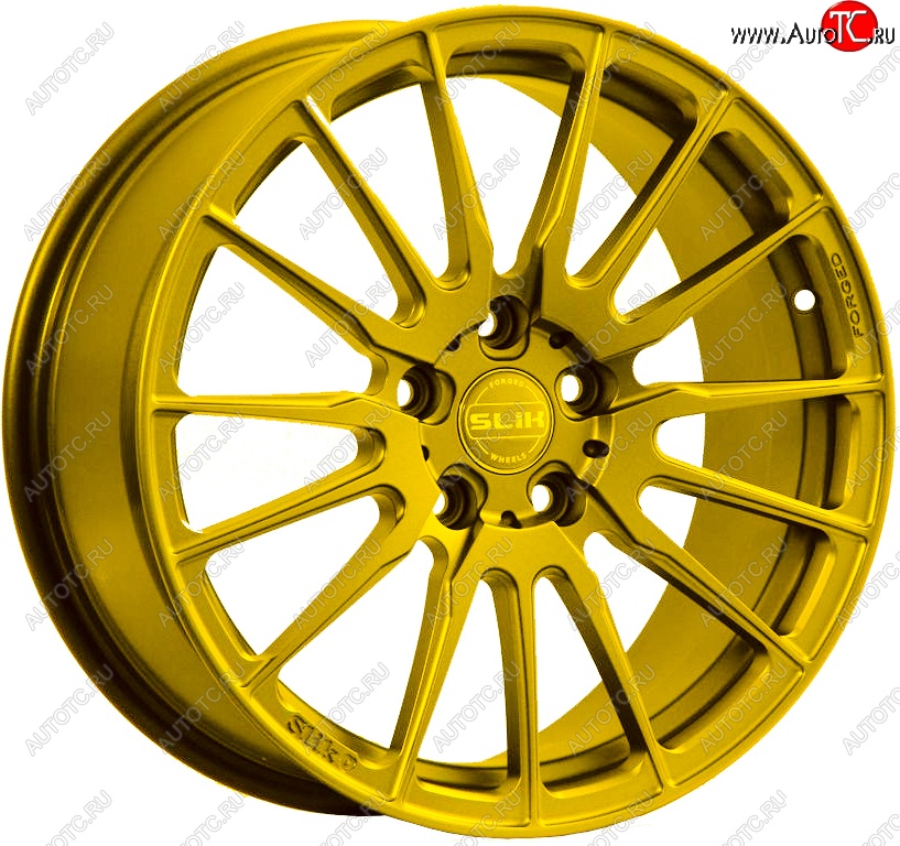 35 499 р. Кованый диск Slik PREMIUM L-838 8.5x18   (Candy ярко-желтый (Candy YELLOW))  с доставкой в г. Керчь