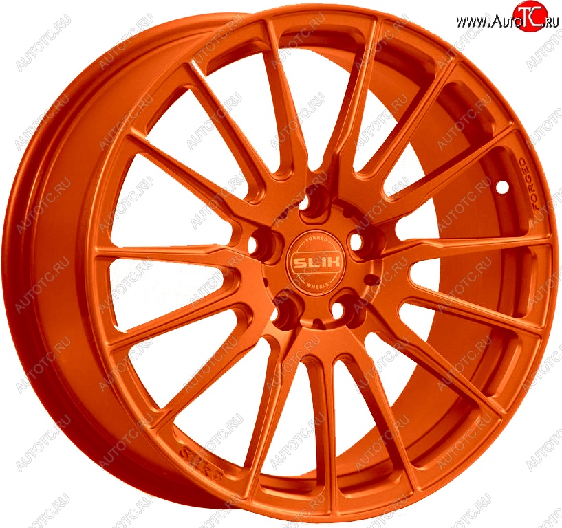 35 499 р. Кованый диск Slik PREMIUM L-838 8.5x18   (Ярко оранжевый (ORANGE))  с доставкой в г. Керчь