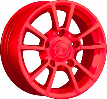 Кованый диск Slik Classic L-87 6.5x15  (RAL 3026 ярко алый (3026))