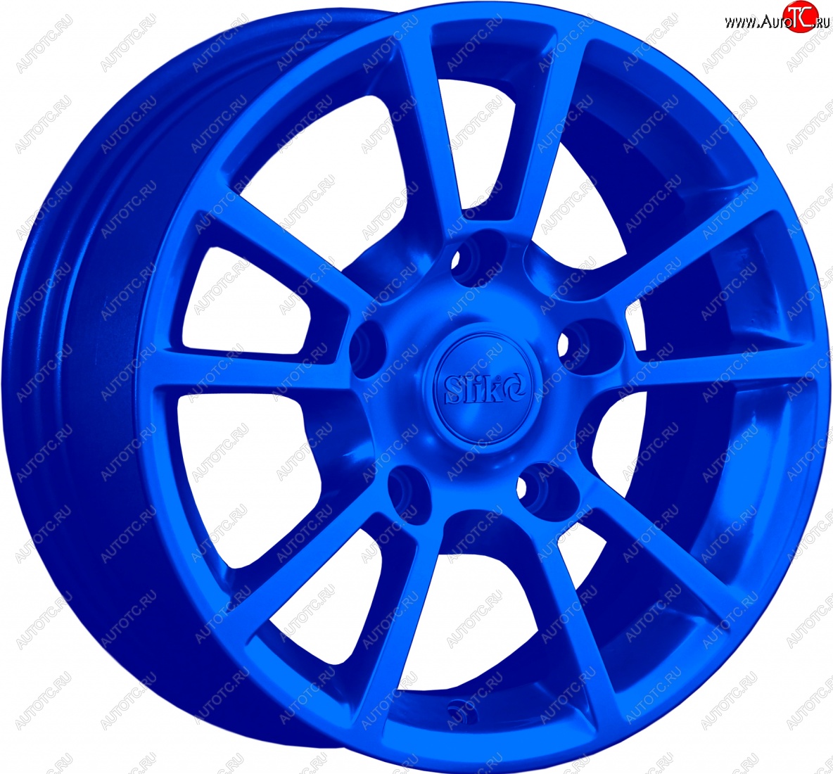15 249 р. Кованый диск Slik Classic L-87 6.5x15   (Candy синий (Candy BLUE))  с доставкой в г. Керчь