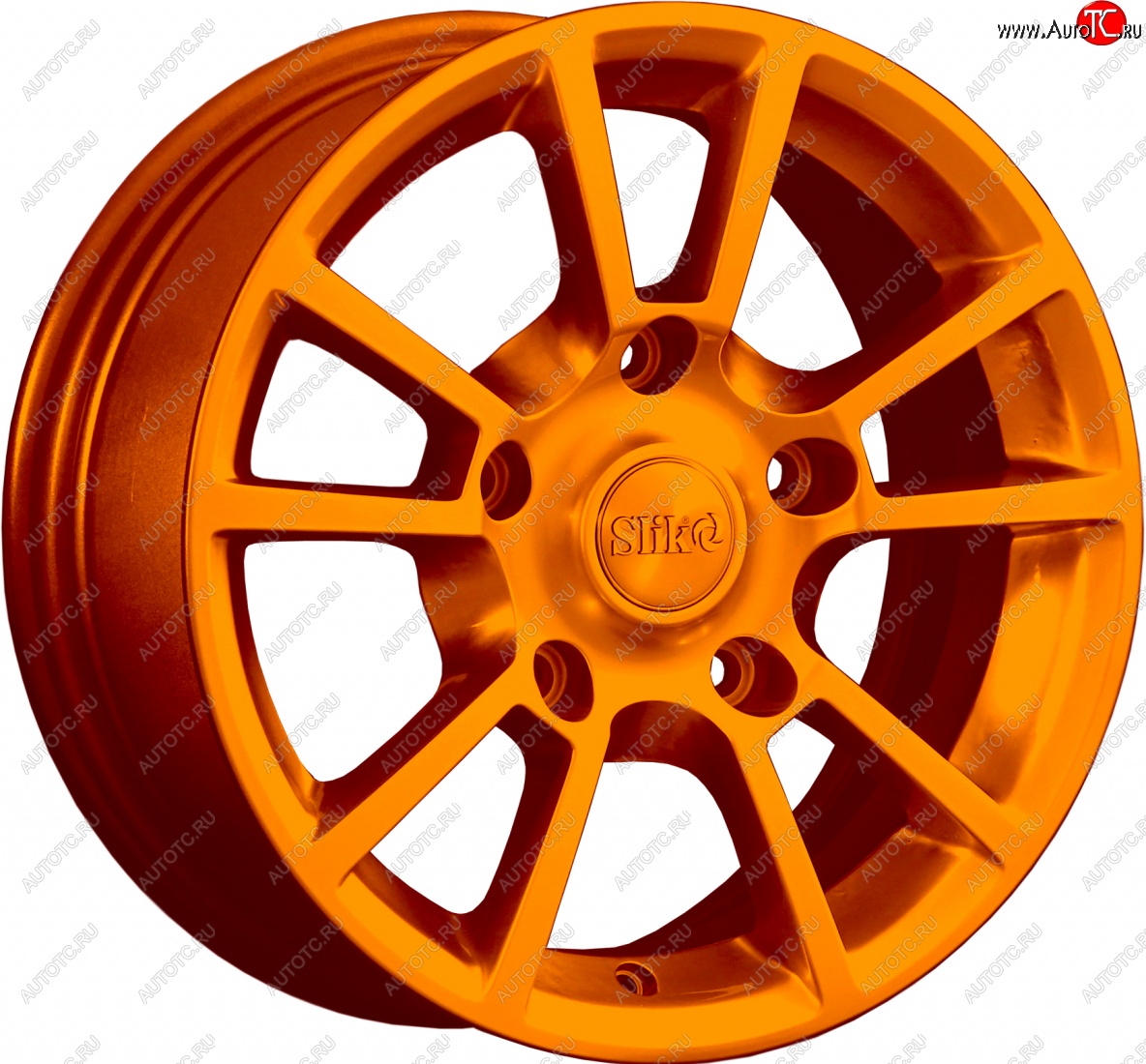 15 249 р. Кованый диск Slik Classic L-87 6.5x15   (Candy медно-оранжевый глянцевый)  с доставкой в г. Керчь