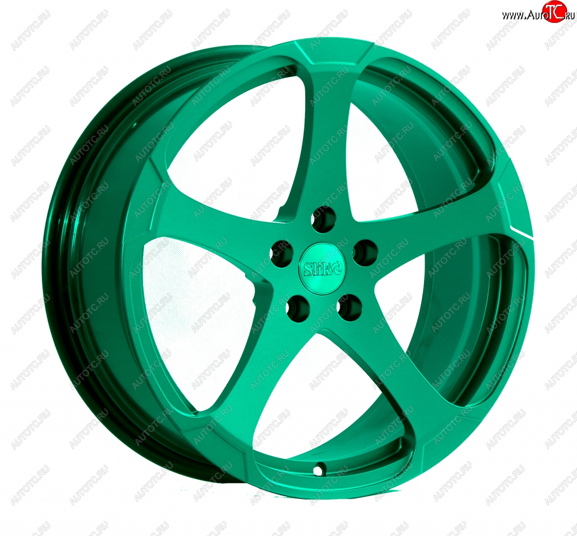 35 299 р. Кованый диск Slik Classic L-900 8.0x19   (Candy изумрудно-зеленый (Candy Green))  с доставкой в г. Керчь