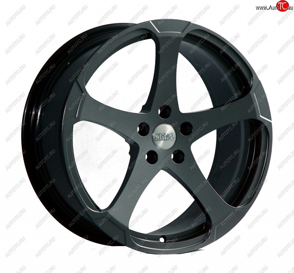 35 299 р. Кованый диск Slik Classic L-900 8.5x19   (Темный хром (DC))  с доставкой в г. Керчь