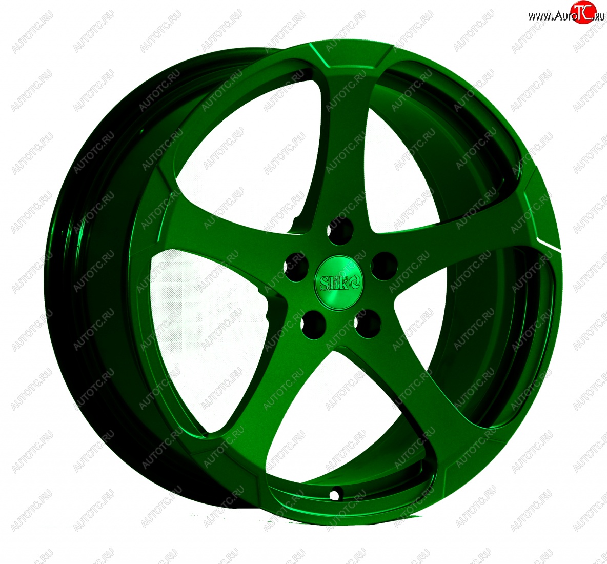 35 299 р. Кованый диск Slik Classic L-900 9.0x19   (Зеленый (GREEEN))  с доставкой в г. Керчь