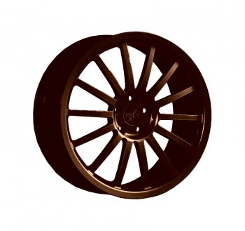 Кованый диск Slik PREMIUM L-902 9.0x19  (Коньячная бронза глянец (BRZCGN))