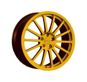 Кованый диск Slik PREMIUM L-902 9.0x19  (Ярко желтый RAL1021 (YELLOW))