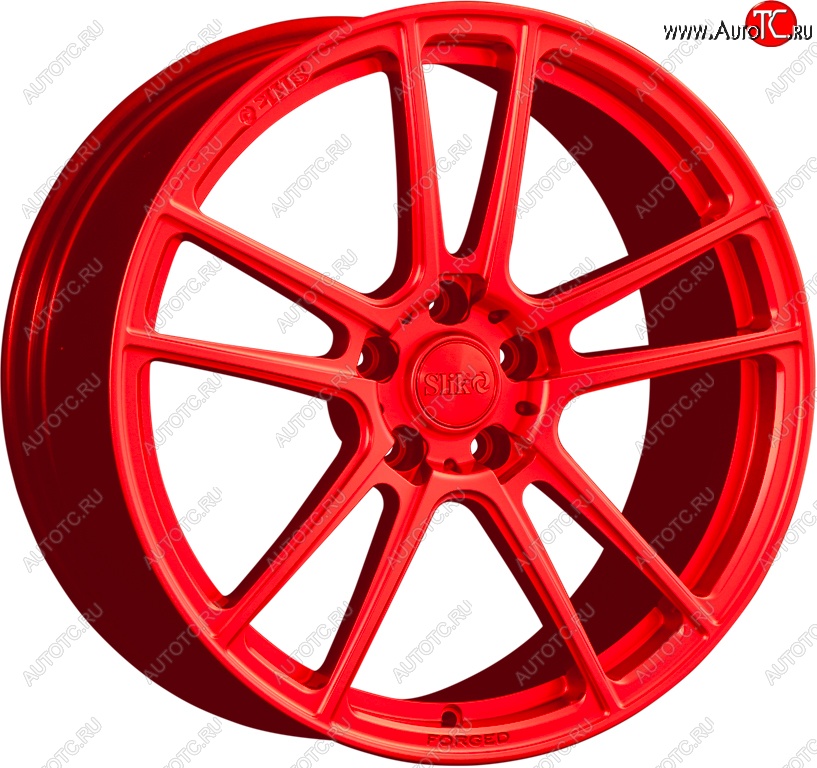 35 799 р. Кованый диск Slik PREMIUM L-903 8.5x19   (RAL 3026 ярко алый (3026))  с доставкой в г. Керчь