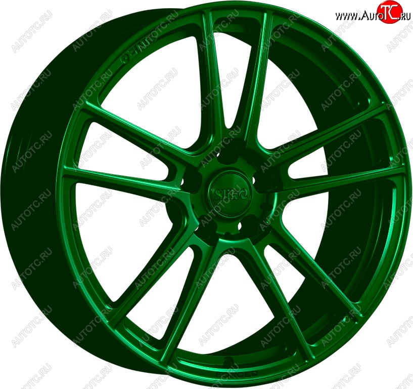 35 799 р. Кованый диск Slik PREMIUM L-903 9.0x19   (Зеленый (GREEEN))  с доставкой в г. Керчь