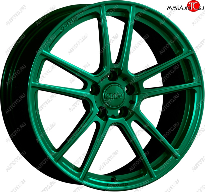 35 799 р. Кованый диск Slik PREMIUM L-903 9.0x19   (Candy изумрудно-зеленый (Candy Green))  с доставкой в г. Керчь