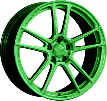 Кованый диск Slik PREMIUM L-903 9.0x19  (RAL 6038 ярко-зеленый (6038))