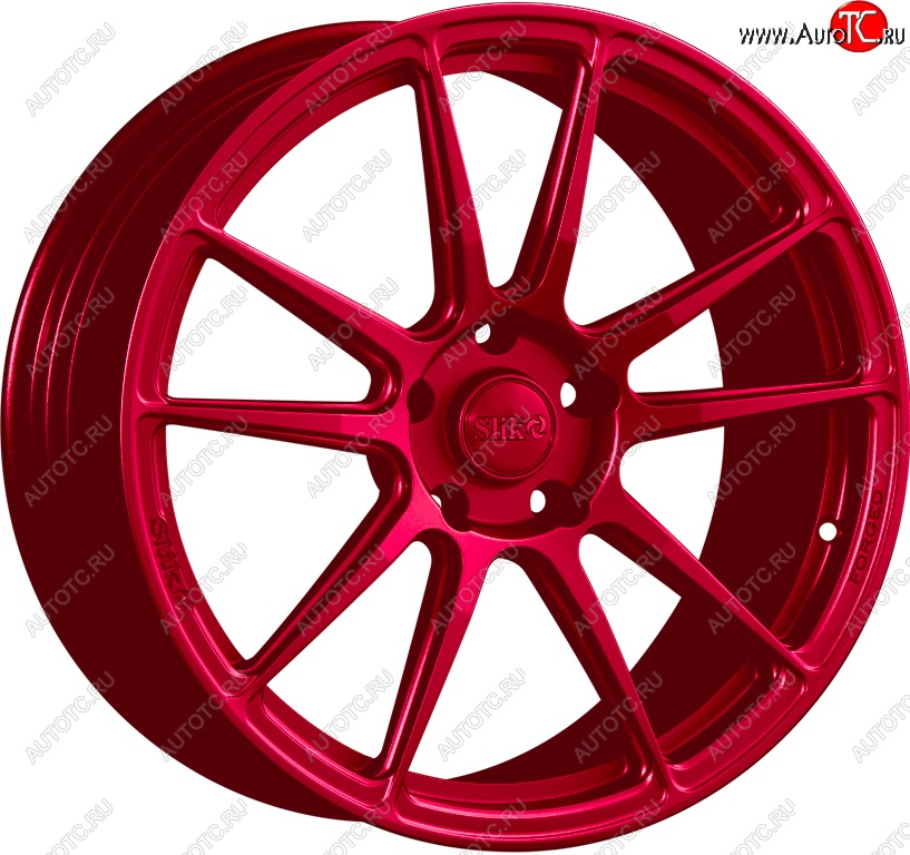 43 319 р. Кованый диск Slik PREMIUM L-904 8.5x19   (Candy рубиновый (Candy RUBIN))  с доставкой в г. Керчь