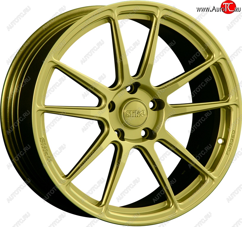 44 999 р. Кованый диск Slik PREMIUM L-904 9.0x19   (Золотой (G))  с доставкой в г. Керчь