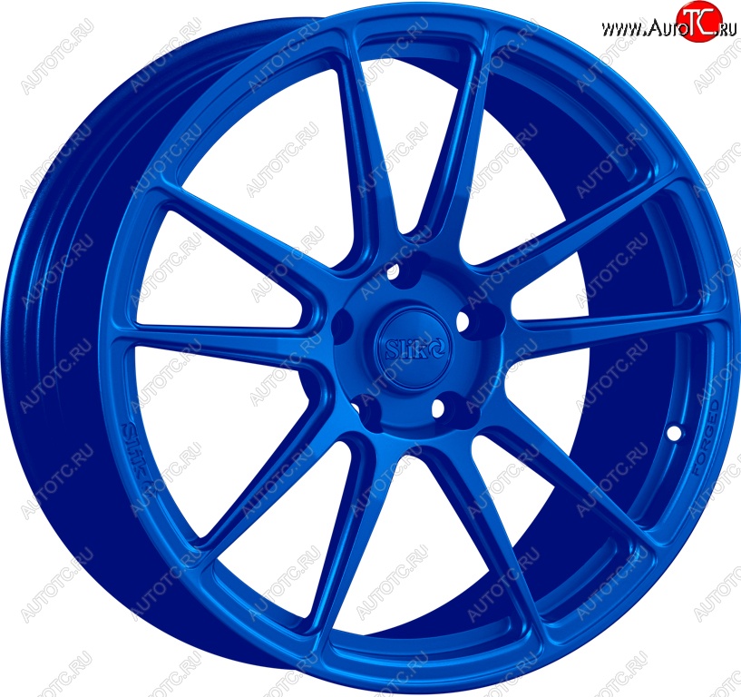 44 999 р. Кованый диск Slik PREMIUM L-904 9.0x19   (Candy синий (Candy BLUE))  с доставкой в г. Керчь