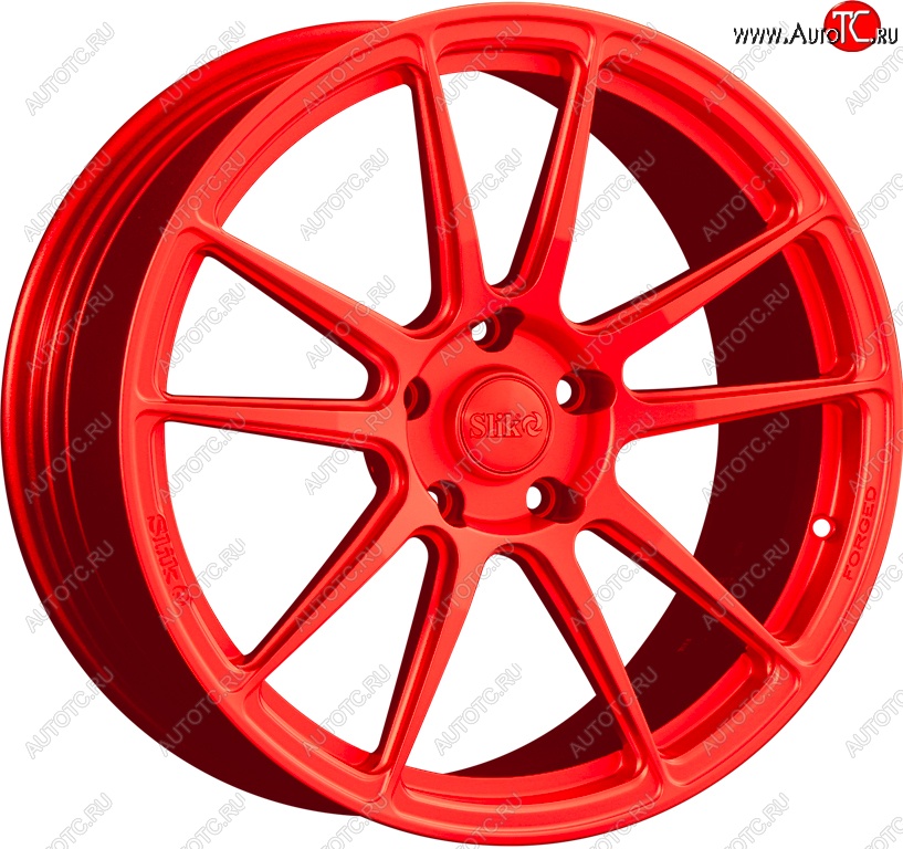 44 999 р. Кованый диск Slik PREMIUM L-904 9.0x19   (RAL 3026 ярко алый (3026))  с доставкой в г. Керчь