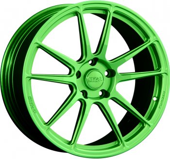 Кованый диск Slik PREMIUM L-904 9.0x19  (RAL 6038 ярко-зеленый (6038))