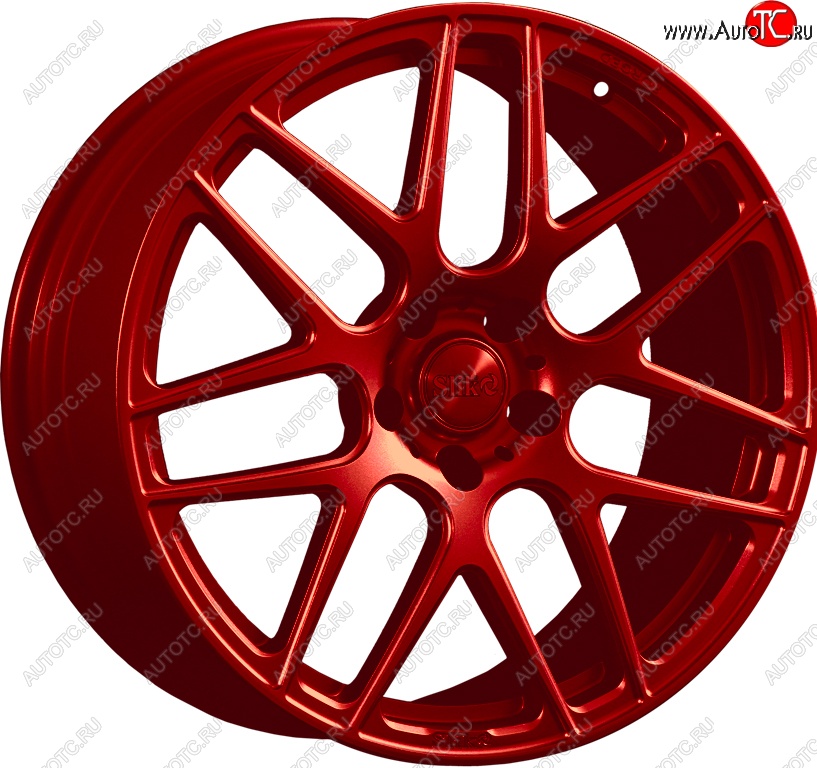 43 319 р. Кованый диск Slik PREMIUM L-906 8.5x19   (Candy алый)  с доставкой в г. Керчь