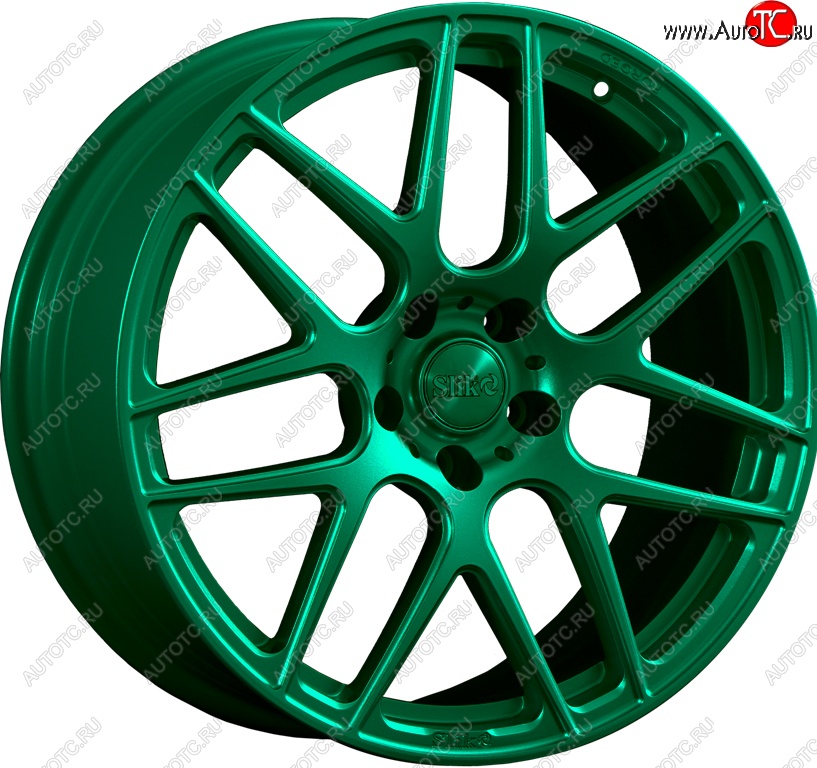 43 319 р. Кованый диск Slik PREMIUM L-906 8.5x19   (Candy изумрудно-зеленый (Candy Green))  с доставкой в г. Керчь