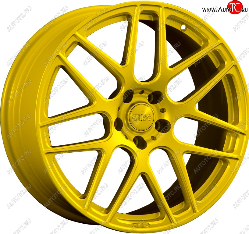 43 319 р. Кованый диск Slik PREMIUM L-906 8.5x19   (Candy ярко-желтый (Candy YELLOW))  с доставкой в г. Керчь
