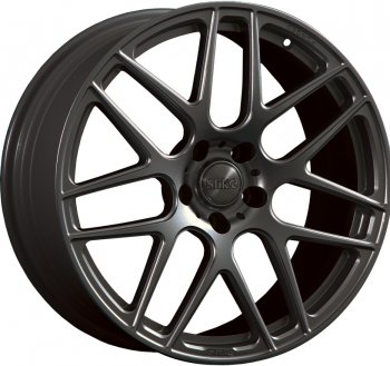 43 319 р. Кованый диск Slik PREMIUM L-906 8.5x19   (Темный хром (DC))  с доставкой в г. Керчь. Увеличить фотографию 1