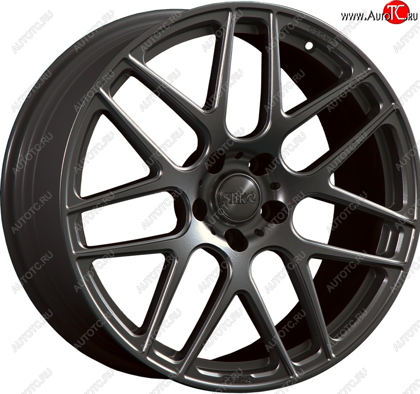 43 319 р. Кованый диск Slik PREMIUM L-906 8.5x19   (Темный хром (DC))  с доставкой в г. Керчь