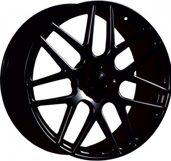 43 319 р. Кованый диск Slik PREMIUM L-906 8.5x19   (Черный глянцевый (BK))  с доставкой в г. Керчь. Увеличить фотографию 1