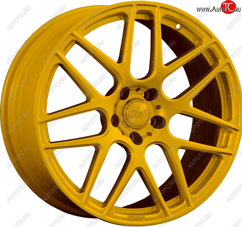 43 319 р. Кованый диск Slik PREMIUM L-906 8.5x19   (Ярко желтый RAL1021 (YELLOW))  с доставкой в г. Керчь