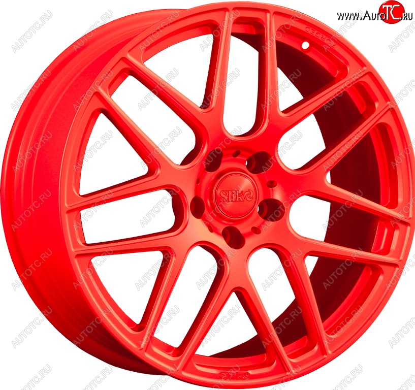 43 319 р. Кованый диск Slik PREMIUM L-906 8.5x19   (RAL 3026 ярко алый (3026))  с доставкой в г. Керчь