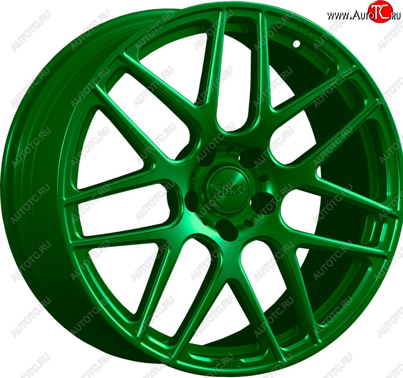 44 999 р. Кованый диск Slik PREMIUM L-906 9.0x19   (Зеленый (GREEEN))  с доставкой в г. Керчь