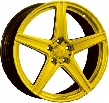Кованый диск Slik PREMIUM L-908 8.5x19  (Candy ярко-желтый (Candy YELLOW))