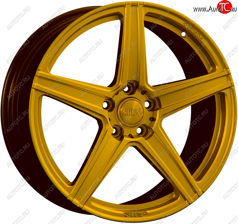 35 799 р. Кованый диск Slik PREMIUM L-908 8.5x19   (Ярко желтый RAL1021 (YELLOW))  с доставкой в г. Керчь