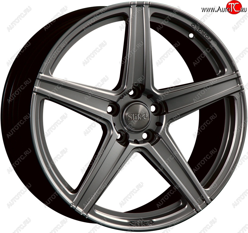 35 799 р. Кованый диск Slik PREMIUM L-908 9.0x19 Honda Legend 4 KB1 дорестайлинг (2004-2008) 5x120.0xDIA64.1xET55.0 (Темный хром (DC))