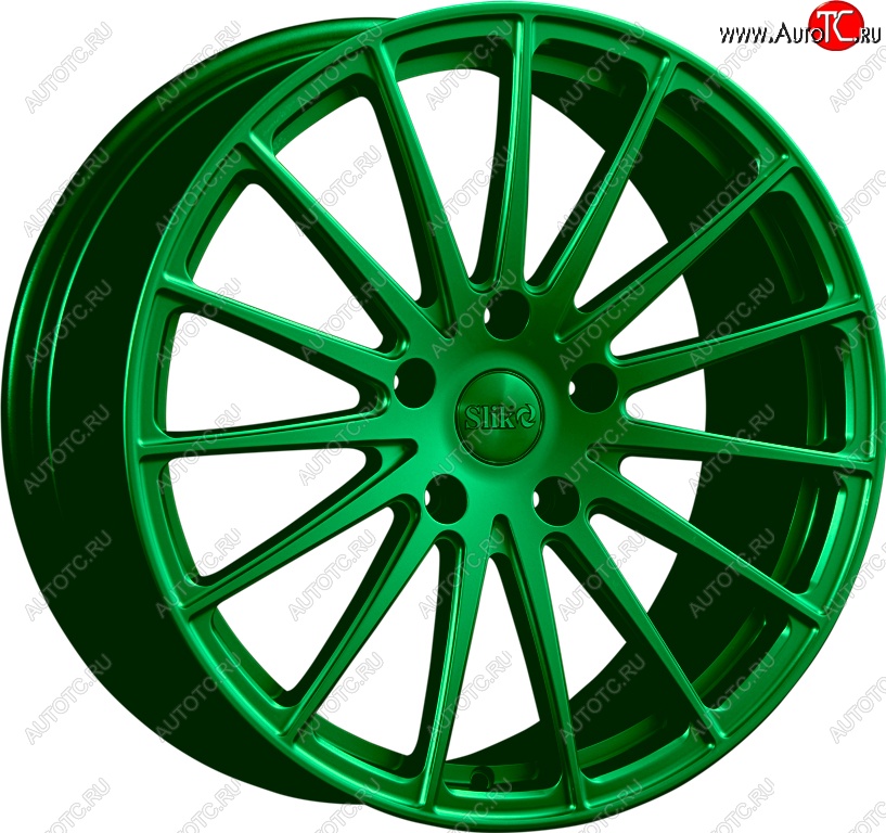 35 799 р. Кованый диск Slik PREMIUM L-912 9.0x19   (Зеленый (GREEEN))  с доставкой в г. Керчь