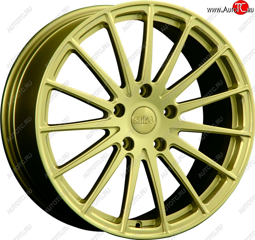 35 799 р. Кованый диск Slik PREMIUM L-912 9.0x19   (Золотой (G))  с доставкой в г. Керчь