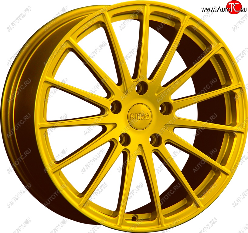 35 799 р. Кованый диск Slik PREMIUM L-912 9.0x19   (Ярко желтый RAL1021 (YELLOW))  с доставкой в г. Керчь