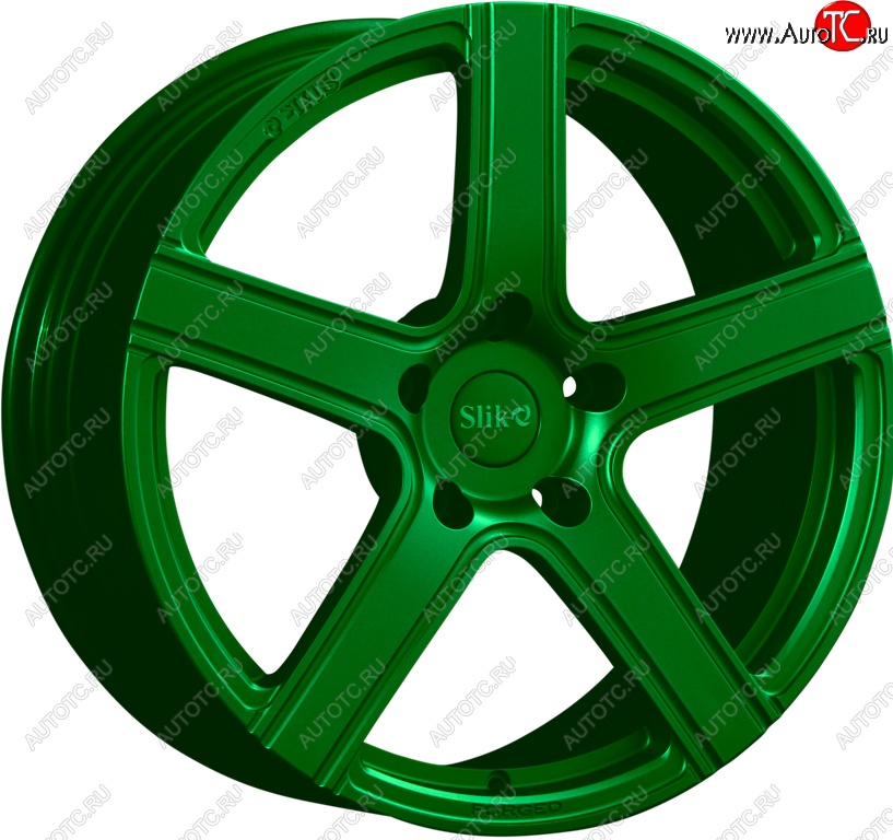 44 999 р. Кованый диск Slik PREMIUM L-913 9.0x19   (Зеленый (GREEEN))  с доставкой в г. Керчь