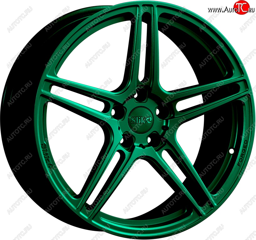 44 999 р. Кованый диск Slik PREMIUM L-914 9.0x19   (Candy изумрудно-зеленый (Candy Green))  с доставкой в г. Керчь