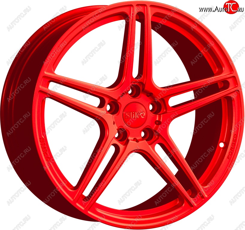44 999 р. Кованый диск Slik PREMIUM L-914 9.0x19   (RAL 3026 ярко алый (3026))  с доставкой в г. Керчь