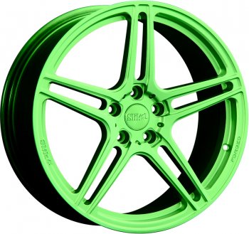 Кованый диск Slik PREMIUM L-914 9.0x19  (RAL 6038 ярко-зеленый (6038))