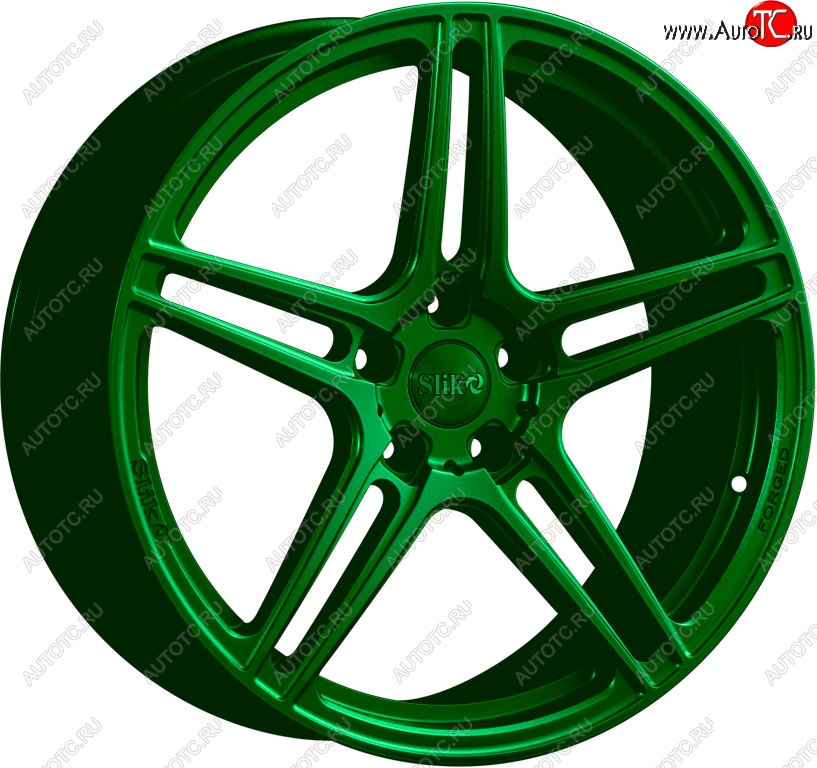 44 999 р. Кованый диск Slik PREMIUM L-914 9.0x19   (Зеленый (GREEEN))  с доставкой в г. Керчь