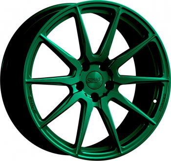 Кованый диск Slik PREMIUM L-915 8.5x19  (Candy изумрудно-зеленый (Candy Green))