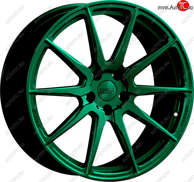 44 999 р. Кованый диск Slik PREMIUM L-915 9.0x19   (Candy изумрудно-зеленый (Candy Green))  с доставкой в г. Керчь