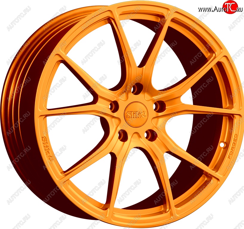 43 319 р. Кованый диск Slik PREMIUM L-916 8.5x19   (Candy медно-оранжевый глянцевый)  с доставкой в г. Керчь