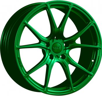 Кованый диск Slik PREMIUM L-916 8.5x19  (Зеленый (GREEEN))