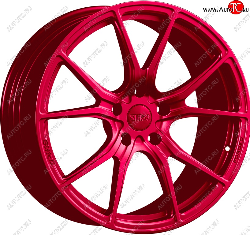 43 319 р. Кованый диск Slik PREMIUM L-916 9.0x19   (Candy рубиновый (Candy RUBIN))  с доставкой в г. Керчь
